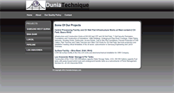 Desktop Screenshot of duniatechnique.com